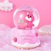 Dreamy Unicorn Crystal Ball Luminous Music Box - Snowflake Gift for Best Friend, Creative Qixi Present