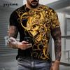 Herren T-Shirt Totenkopf Print T-Shirt Herren Totenkopf Grafik T-Shirts Herren Sommerkleidung Herren T-Shirts Kurzarm T-Shirt Harajuku Herren Kleidung