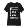 Cola Korn Plastikbecher Spruch Alkohol Saufen Party Premium T Shirt Vintage Slightly Stylish Top For Everyday Wear