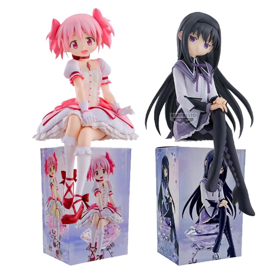 New Puella Magi Madoka Magica Aniem Figure Kaname Madoka Akemi Homura Action Figure Magic Girl Model Decor Doll Christmas Gift