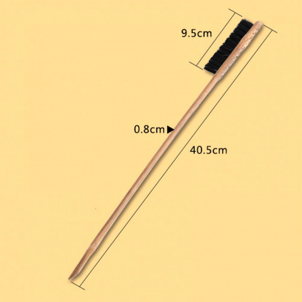 High Cage Brush Birdcage Brush Long Handled Birdcage Brush Wooden Parrot Cage Cleaner Pet Supplies Bird Equipment Hamster Bird