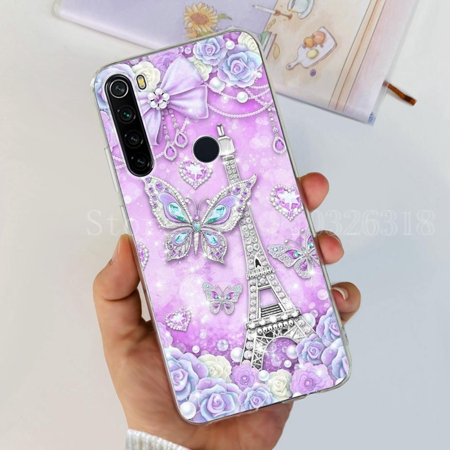 For Xiaomi Redmi Note 8 Case Redmi Note 8T Clear Silicone Soft Slim Phone Case For Xiaomi Redmi Note 8 Pro Note8 Back Cover Capa