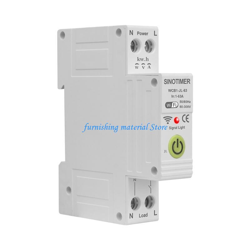 Y5GD Upgrades 63A Circuit Break with Monitoring Energy Saving Home Safety Switches
