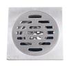 Thick Stainless Steel Square AntiOdor Bathroom Floor Drain Cover Waste Gate Shower Drainer