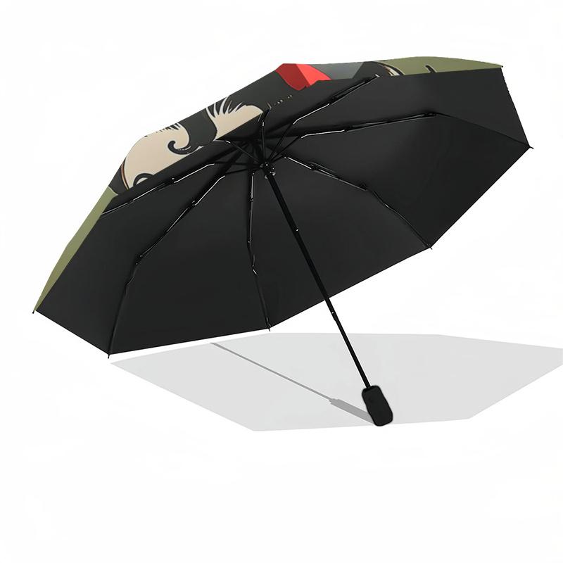 Betty Boop Automatic Opening/Closing Umbrella with 3-Fold Design and Iron Frame - Perfect Gift for Fans, Travelers, and Everyday Use0104305a