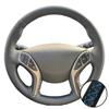 Hand-stitched Black Artificial Leather 2011-2016 Avante i30 2012-2016 Steering Wheel Cover For Hyundai Elantra Car Accessories