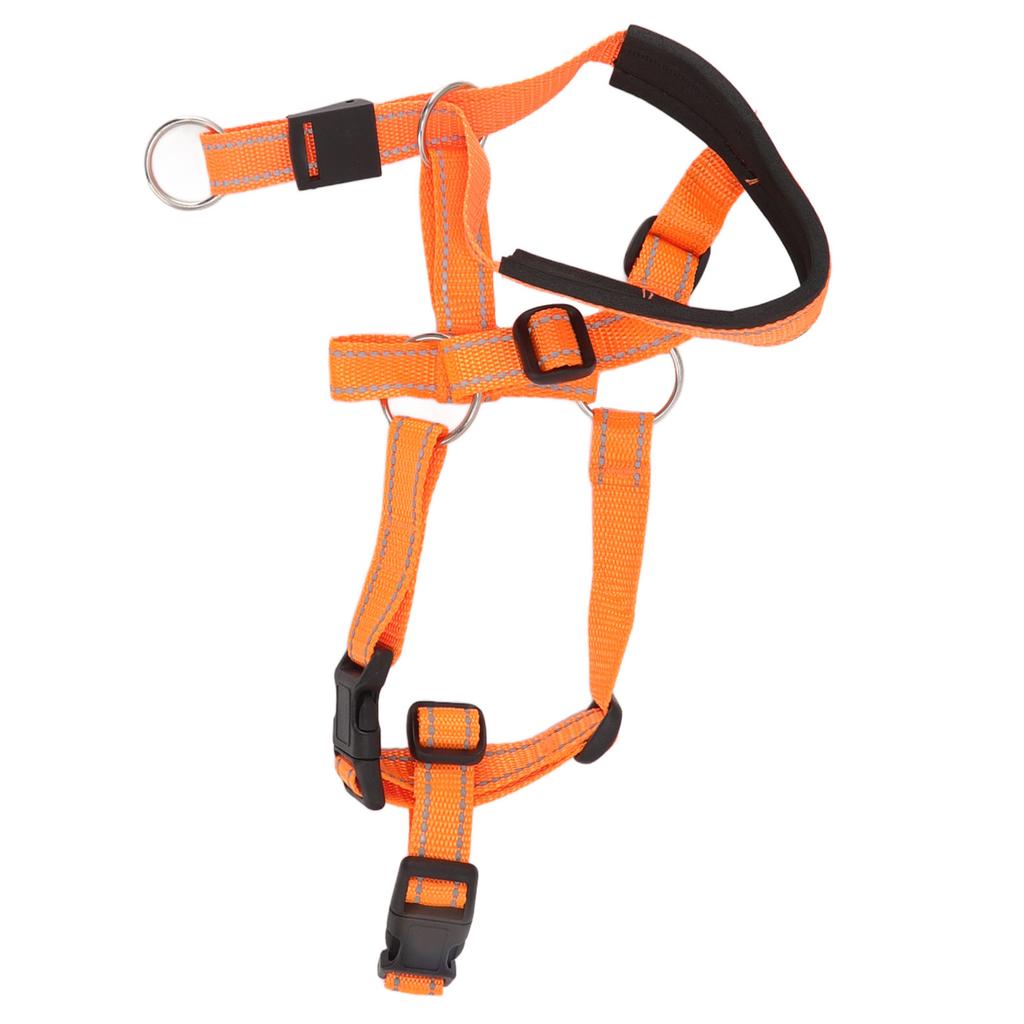 Dog Head Collar Breathable Dog Head Harness Dog Mouth Cover with Adjustable Strap for Outdoor