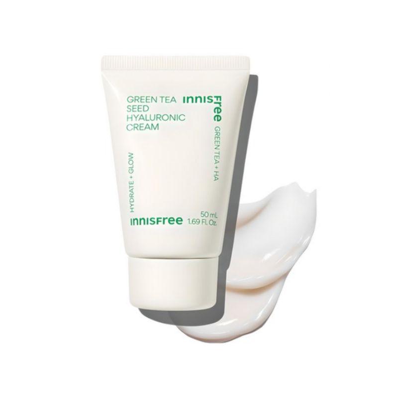 

Innisfree Green Tea Seed Hyaluronic Acid Cream (Tube Type) 50ml, 1 Piece