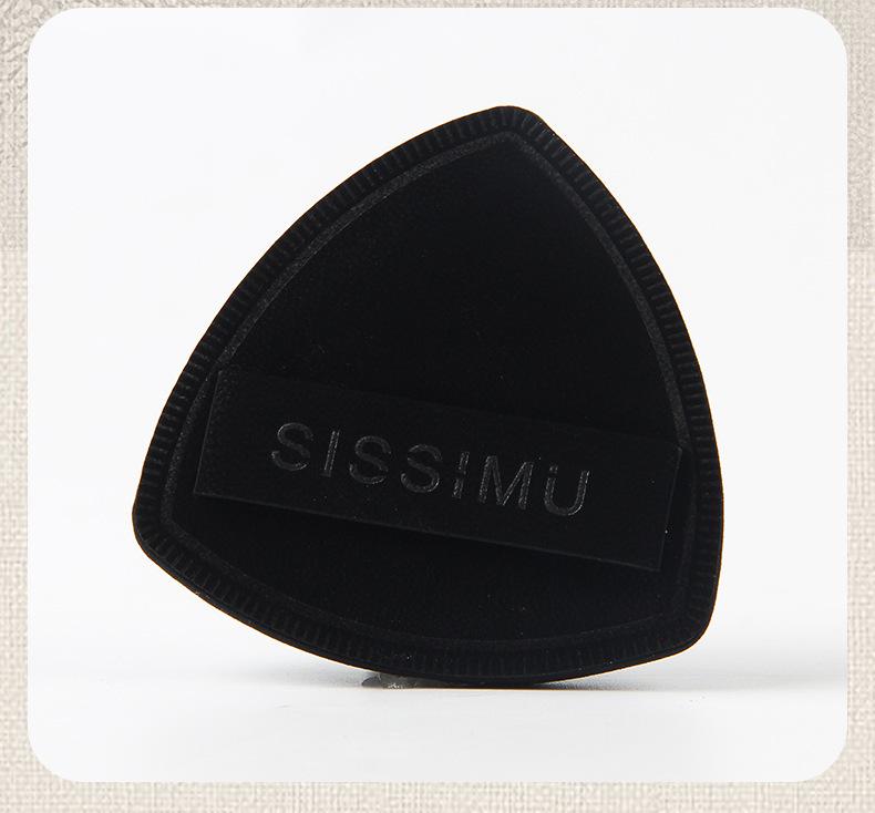 Black Pineapple Makeup Sponge Dual Use Wet Dry Foundation Blender Boxed