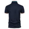 Spot Business T-shirt Polo Lapel Work Clothes Men's Tops Embroidered Cotton Short-sleeved T-shirts for Men