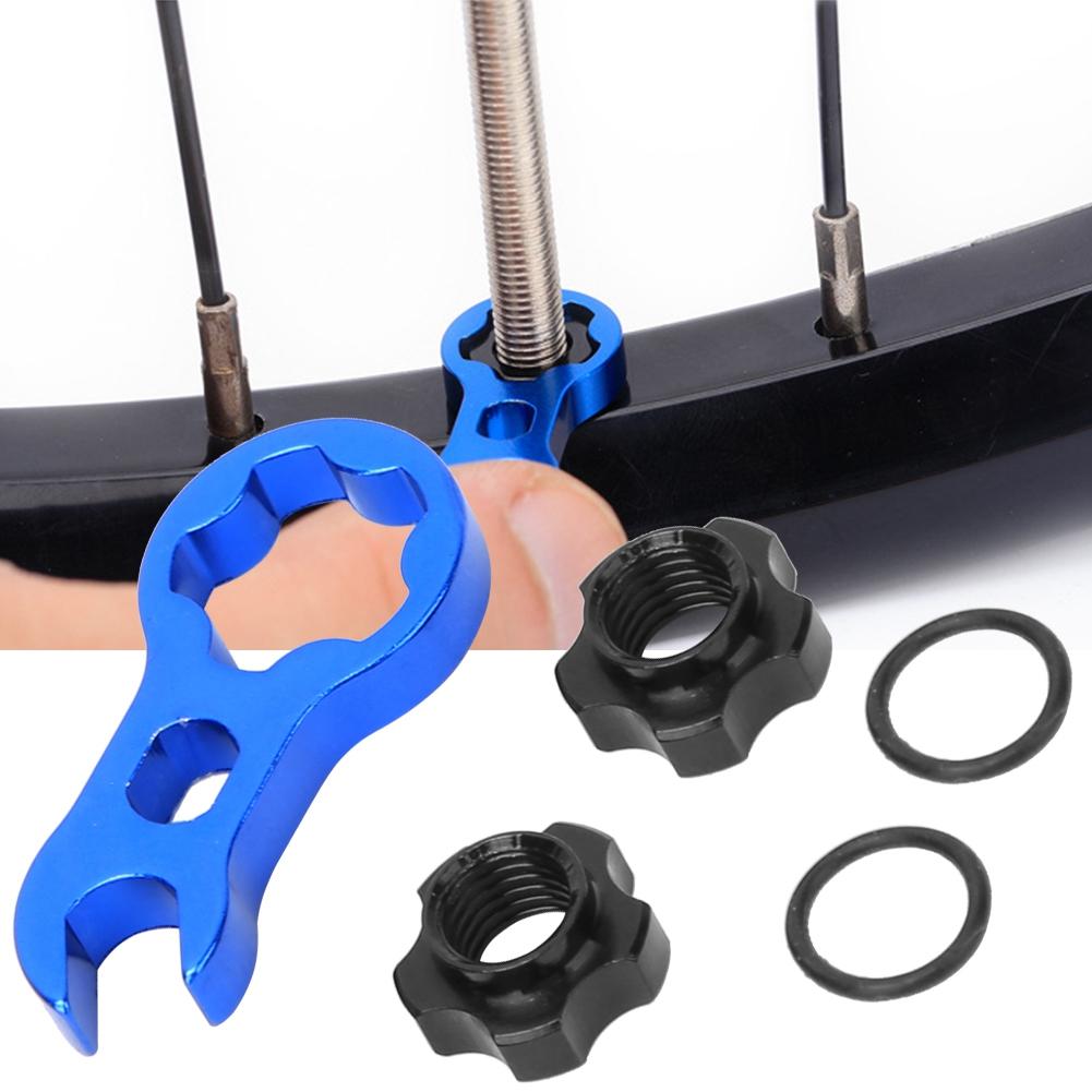 RISK RA 109 Mountain Bicycle Wheel Rims Valve Conversion Nut Adapter Nut Kit Cycling Accessory