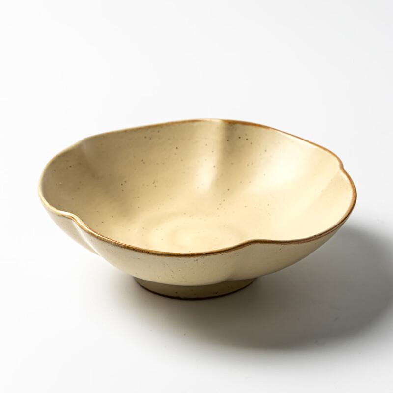 Flower Ceramic Serving Bowl