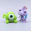 4 Pcs University Monsters Inc Figures James P. Sullivan Anime Action Figure Randall Boggs Model Playthings Ornament Michael Wozosky