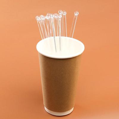 100 Teile/satz Kunststoff Cocktail Swizzle Sticks Trinken Rührer Kaffee Muddler