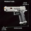 TTI 2011 Pistol Shell Throwing Continuous Firing Blowback Soft Bullet Gun Empty Hanging Birthday Gift