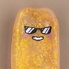 1/4Pcs Glitter Ice Cream Squeeze Toy Transparent Cartoon Ice Stick Stress Relief Sensory Toy Anxiety Relieving Slow Rising Sugar Ball Hand