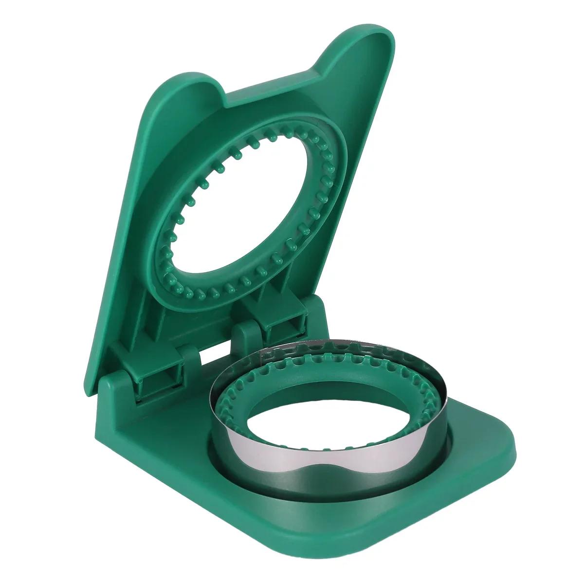 

Нержавеющая сталь резак для хлеба домашние кухонные инструменты DIY сэндвич Тост резак тиснение инструменты для выпечки портативный форма для домашнего сэндвича зелёный