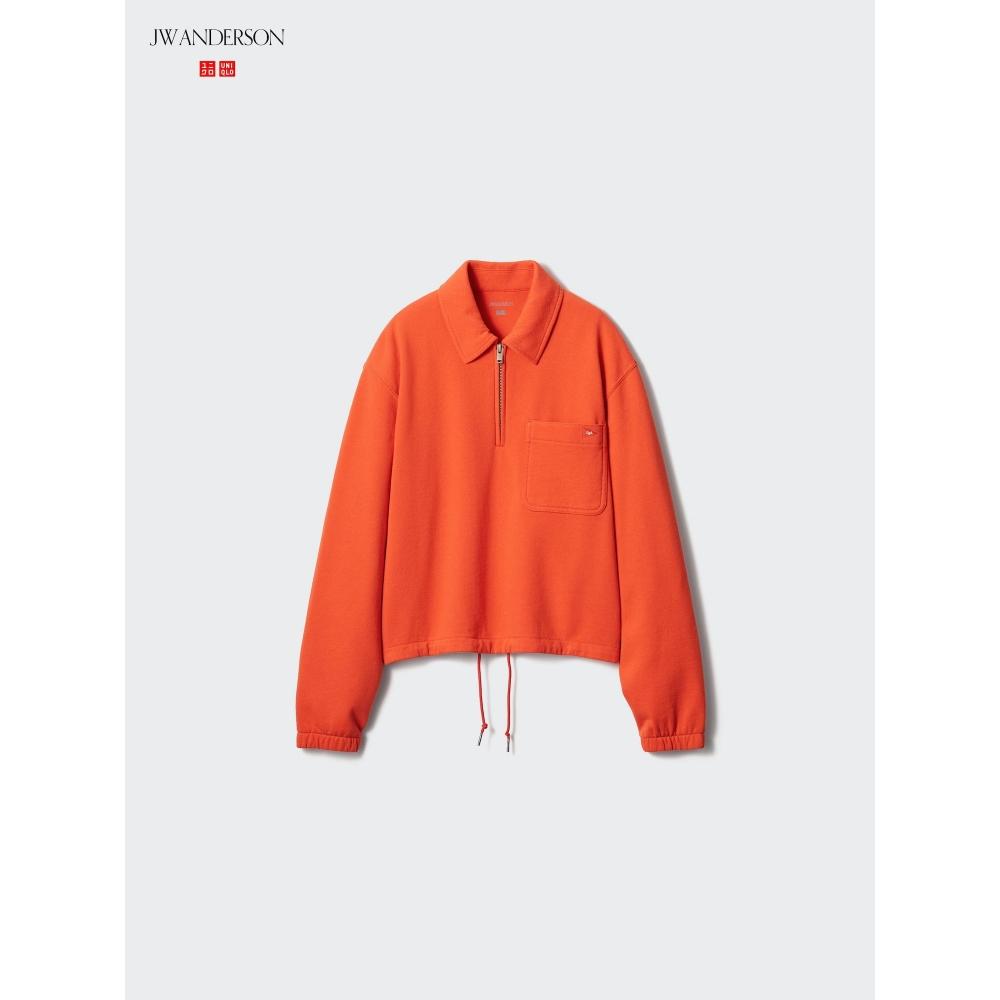 Uniqlo Japan Sweat Half Zip Shirt