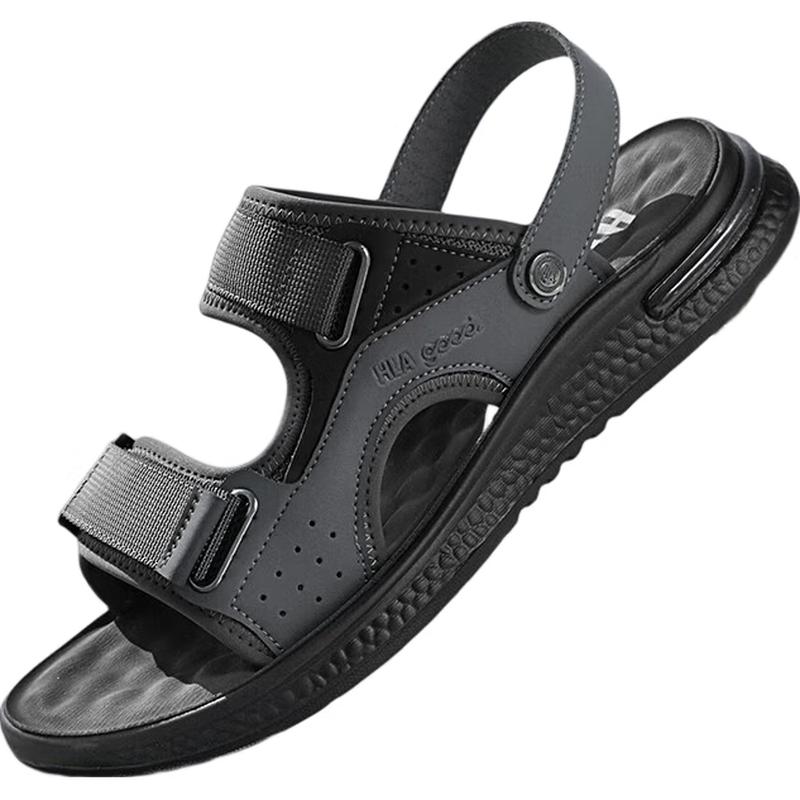 HLA Men s Casual Beach Sandals 42