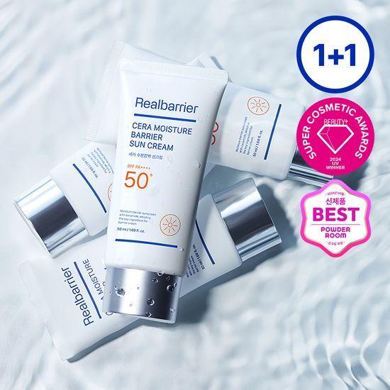 REALBARRIER Cera Moisture Barrier Sunscreen 50ml 1+1 Promotion