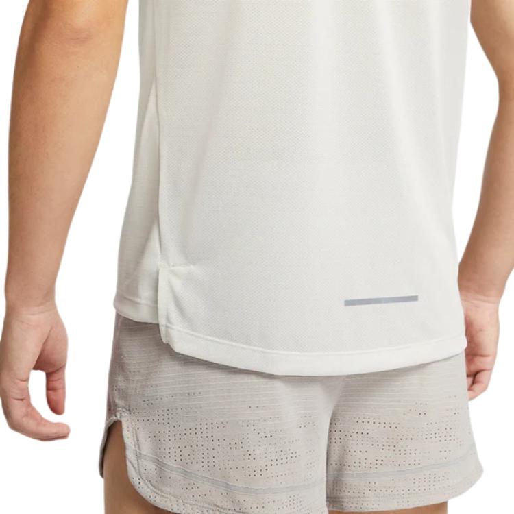 Nike Dri Fit Running T Shirt Men's White AJ7566-072