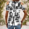 Women Plus Size Keyhole Ring Neck Cold Shoulder Short Sleeve Tie Dye Print T Shirt