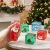 Slow Rebound Christmas Cube Squeeze Toy Lightweight Squeeze Fidget Toy  For Office Workers