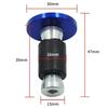 Handle Bar End Cap, Set of 2, Handlebar End Weights, Anti-collision Motorcycle, 7/8' Aluminum