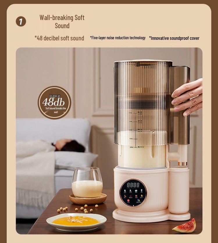 High-Speed Blender Silent Model with 110V-240V US/EU/UK Plugs