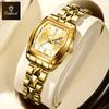 New BINBOND Luxury Quartz Womens Watch Ellipse Diamond Dial Stainless Steel Band Waterproof Luminous Top Brand Women Wristwatch