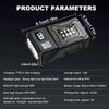 Ultra Portable COB Work Light Magnetic Attachment Dual Head Flexible Lamp USB-C Charging 8 Modes Waterproof Outdoor