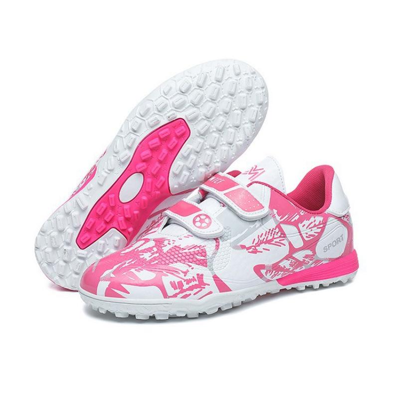 Foreign Trade Football Shoes Children's Youth Student Competition Training Shoes Boys and Girls Grinding Stickers Football Shoes