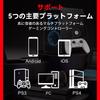 NBCP Wireless Controller for Features Include TURBO Hall Effect 1200mAh Audio Switching Headset Microphone Turbo Mode Sensitivity Compatible with PS4