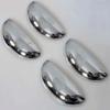 FUNDUOO For Peugeot 107 / Citroen C1 MK1 / Toyota Aygo MK1 2005 - 2014 New Chrome Car Door Handle Cover Trim