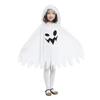 Youngfull Ghost Cloak for Kids, Halloween Cosplay, Cute Poncho, Easy To Wear, Horror Costume for Boys and Girls, Witch, Grim Reaper, Devil, Bat,