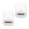 2 Pcs Charging Adapter Small Compact Stylus Charging Adapter Replacement for IOS Pencil for