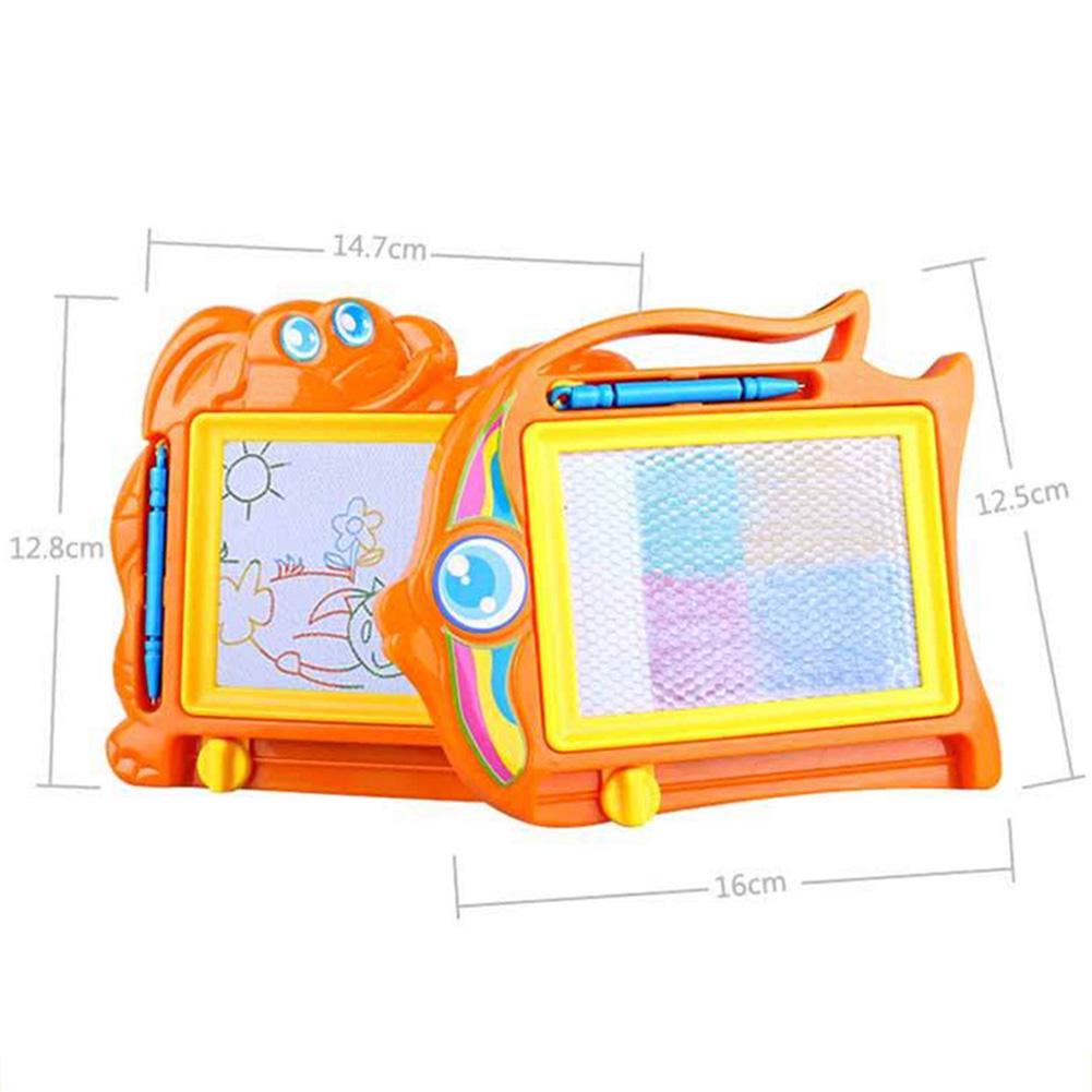 Erasable Graffiti Board Toy Children's Cartoon Magic Writer Magnetic Drawing Graffiti Board Kids Educational Early Education Toy