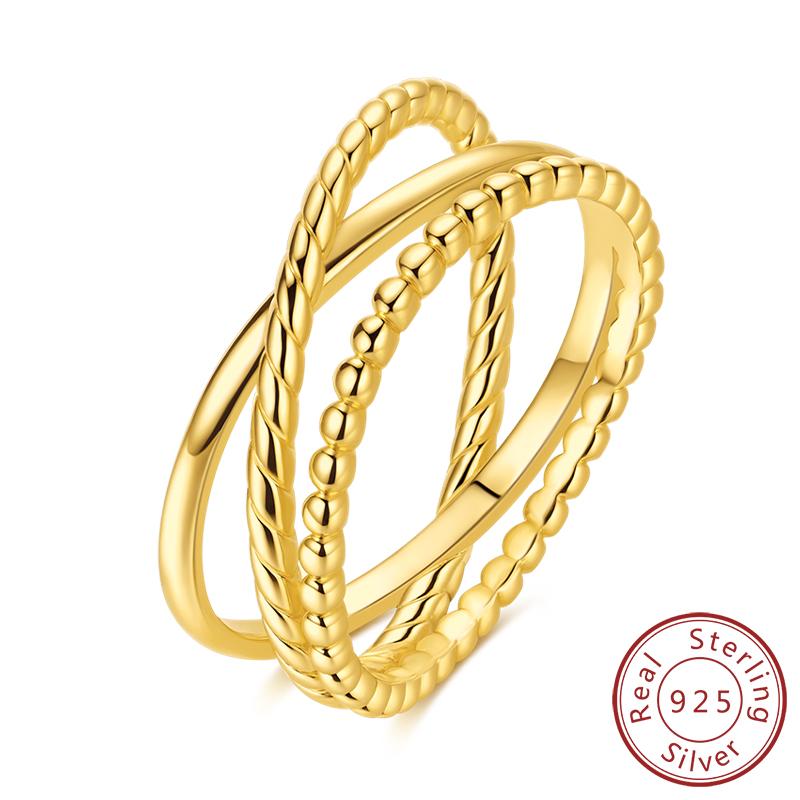 

Rings 925 Sterling Silver Gold Star Moon Heart Watch Firefly Ring Adjustable Ring for Original Women Girl Fashion Jewelry Gifts 6