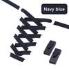 Kleurrijke Lock Veterschoenen zonder strikken Elastische Veters Sneakers Tennis Geen Strik Schoenveters Kinderen Volwassene Brede Schoenveter Schoen Accessoires