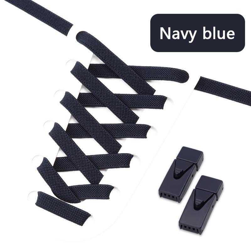 Kleurrijke Lock Veterschoenen zonder strikken Elastische Veters Sneakers Tennis Geen Strik Schoenveters Kinderen Volwassene Brede Schoenveter Schoen Accessoires