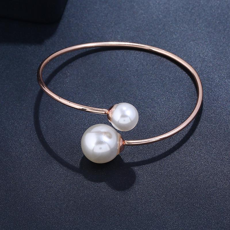 Wish Cross Pearl Bracelet: Stylish Japanese-Korean Fashion Accessory for Women