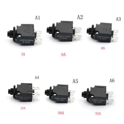 125//250V Circuit Thermal Breaker Thermal Protector For GeneratoYJUS