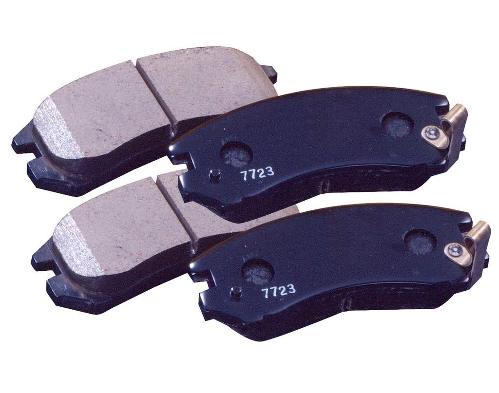 HITACHI TOKICO STOPAL front brake pads for Subaru Impreza (GC, GF, GG series) and Legacy (BD, BG, BH series) XF538