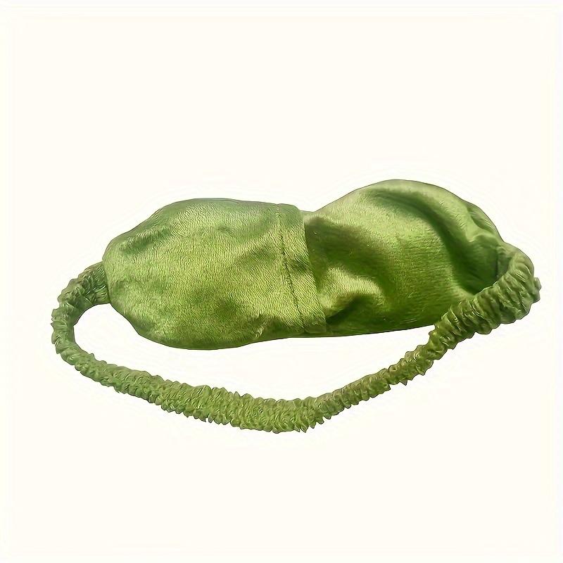 3D Cute Frog Sleep Eye Mask Natural Protector Lunch Break Women Men Soft Portable For Travel Office Room Relieve Stress Anxiety