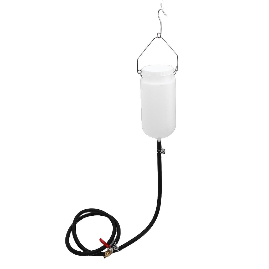 Kit di riparazione per carburante ausiliario per moto da 1 L con tubo e valvola di intercettazione per moto da cross, Cruiser, Bicicletta