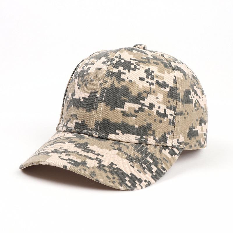Baseball Cap Women's Sun Hat Camouflage Baseball Cap Men's Sun Hat Military Training Students Autumn and Winter Vacation Travel