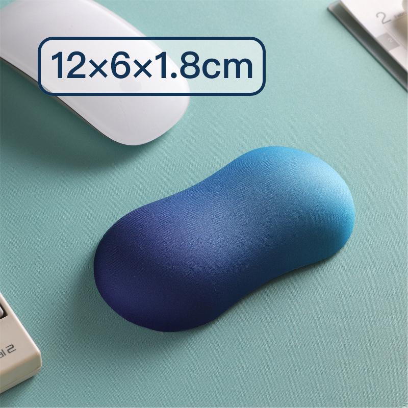 Desktop Mouse Wrist Rest Pad Silicone Mice Keyboard Hand Soft Cushion For Laptop Computer Pc Hand Pillow For Office Students