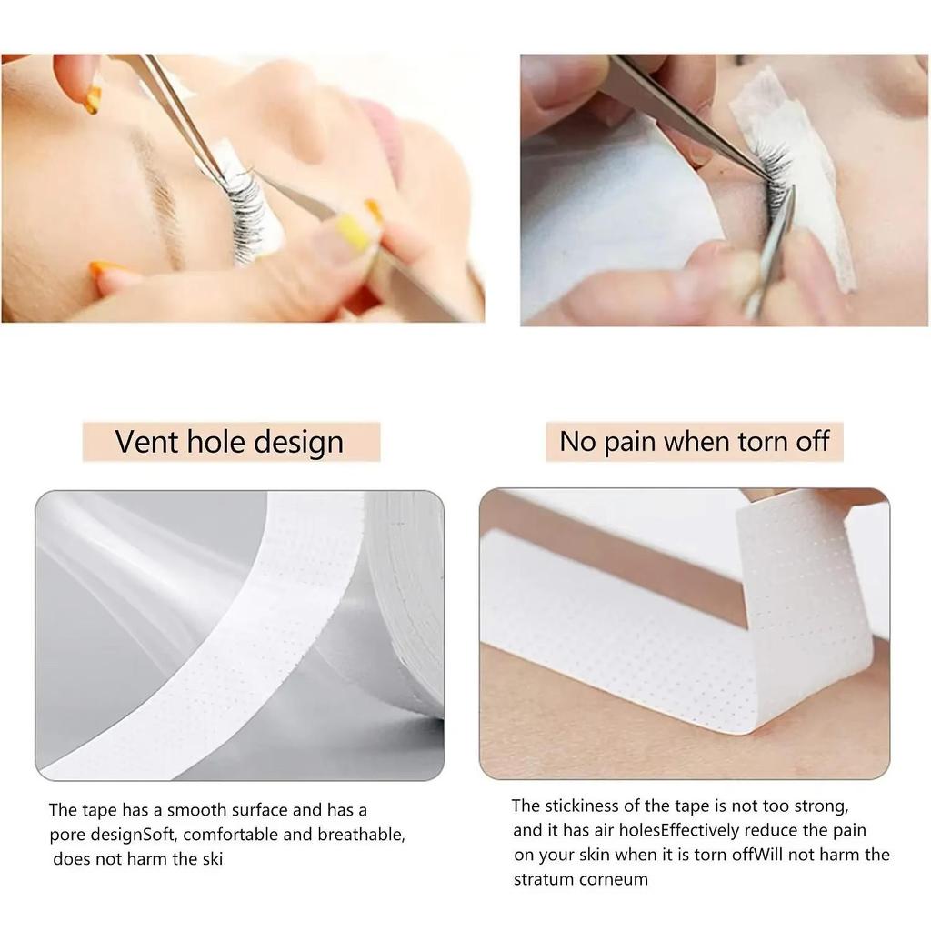 Non-woven Breathable Eyelash Isolation Tape for Grafting False Eyelashes