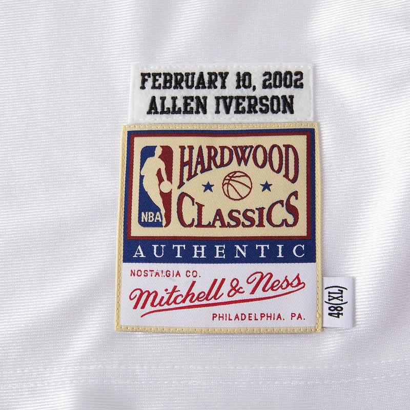 Mitchell & Ness AU 02-03 76 6 Men's AJY43318-ASE02AIVWHIT