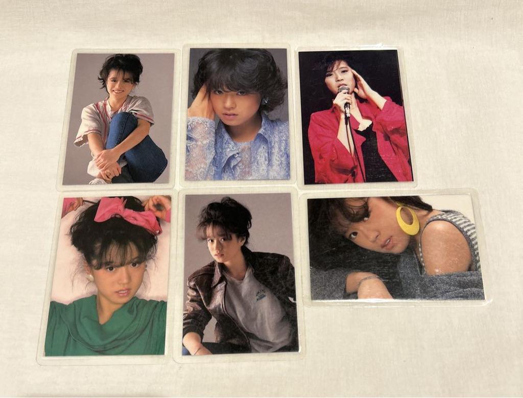 [USED] Akina Nakamori Laminated Card Lamica